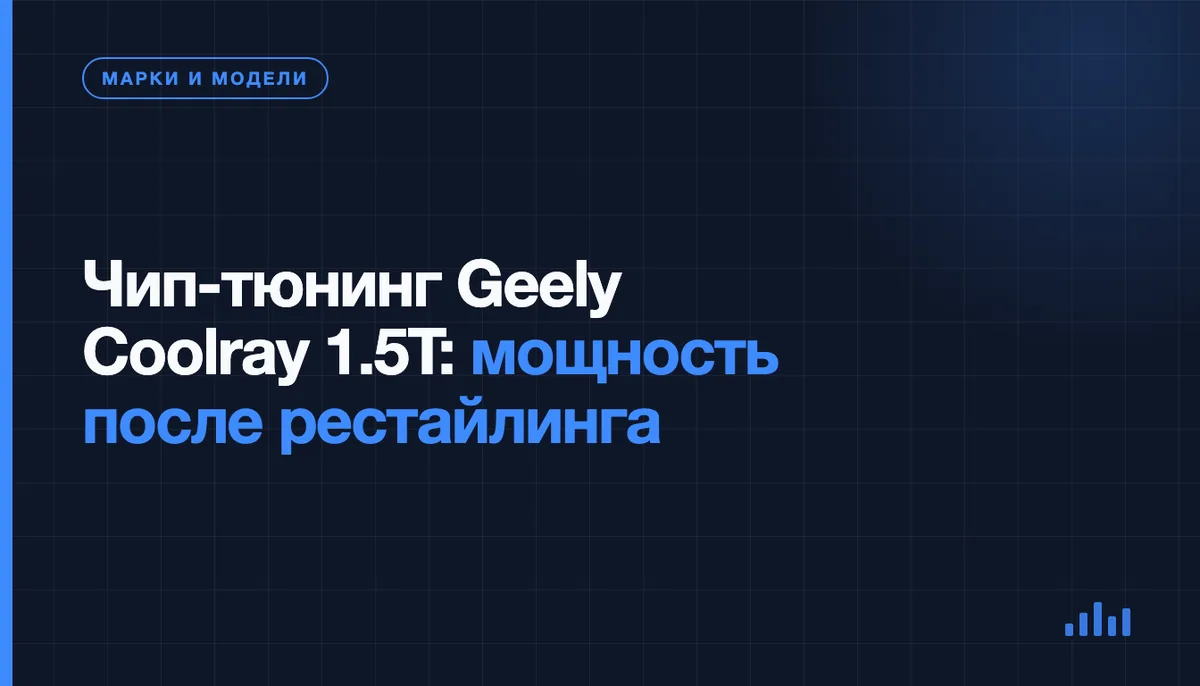 Чип-тюнинг Geely Coolray 1.5T на диностенде